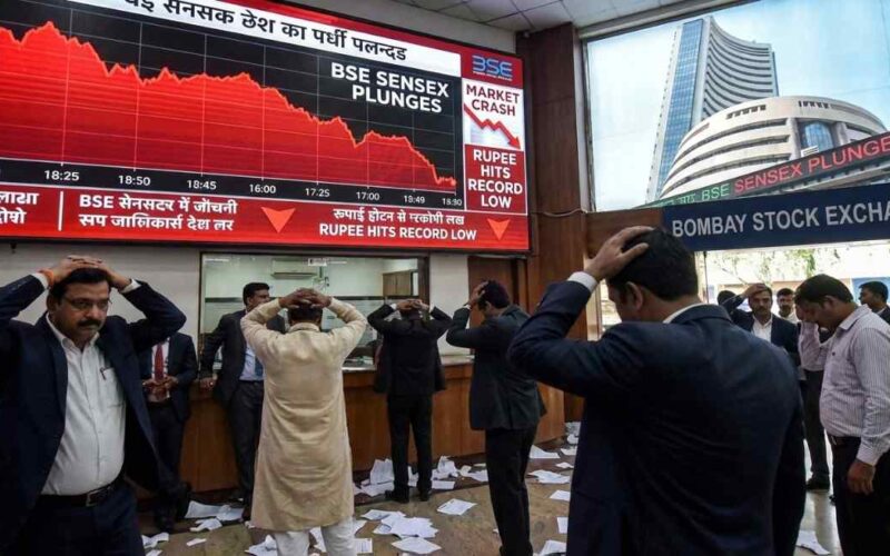 ஒரே நாளில் ரூ.10 லட்சம் கோடி LOSS! பங்குச் சந்தையில் என்ன நடக்கிறது?