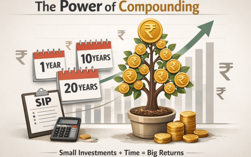 ₹5,000 முதலீடு… ₹50 லட்சம் செல்வம்! Compounding‑ன் சக்தி