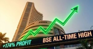 BSE பங்குகள் ஜாக்பாட்! 174% லாபம் – 52 வார உச்சத்தில் பங்குவிலை